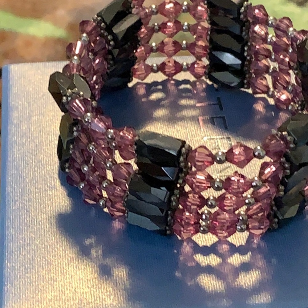 Amethyst Magnet bracelet